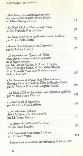 Sommaire partiel